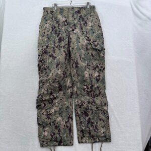 US Navy Type III Cargo Pants Mens M 31x29 Green NWU AOR2 Digital Camo Ripstop